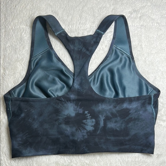 Spanx Longline Medium Impact Sports Bra – Storm Tie-Dye‎ – Size Large - Picture 6 of 10